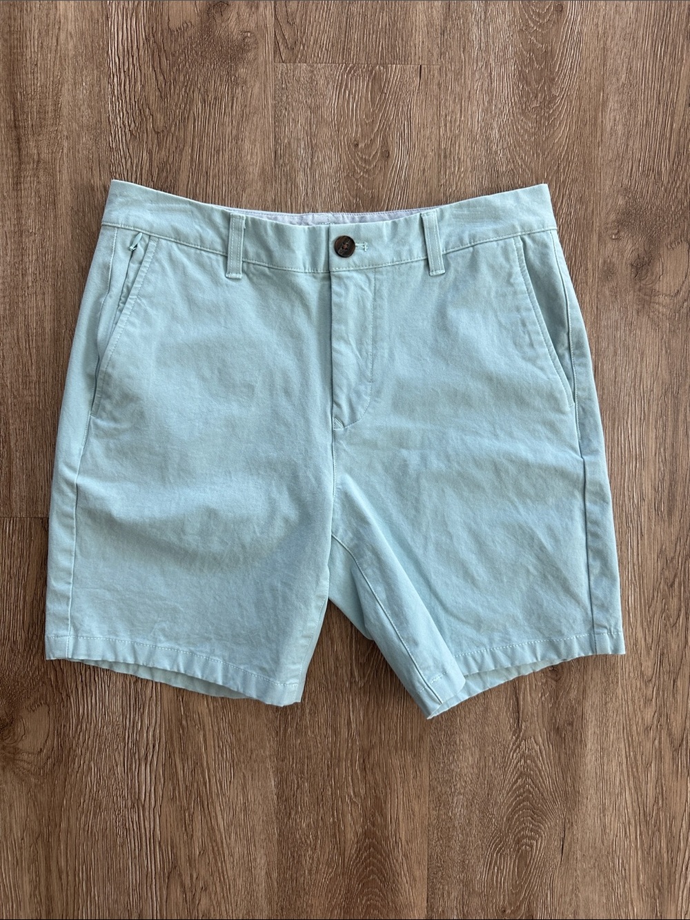 Bonobos Chino Standard Fit 7" Shorts Light Blue 30‎ Casual Preppy Golf